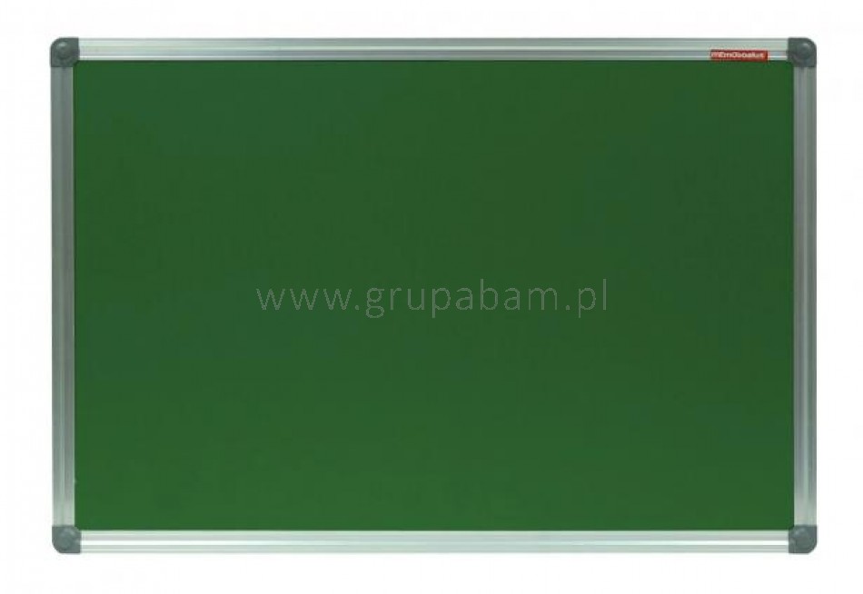 Tablica kredowa, magnetyczna, zielona, rama aluminiowa Classic 3000x1200