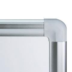 Tablica suchościeralna magnetyczna biała Master 50x80 cm z półką