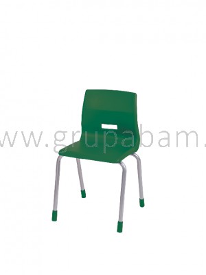 Krzesełko Żuk zielone wys. 26 cm rozm 1