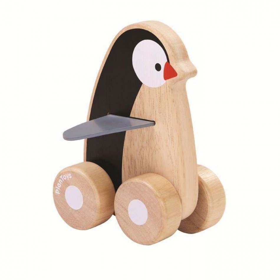 Pojazd do zabawy, Pingwin na kółkach | Plan Toys