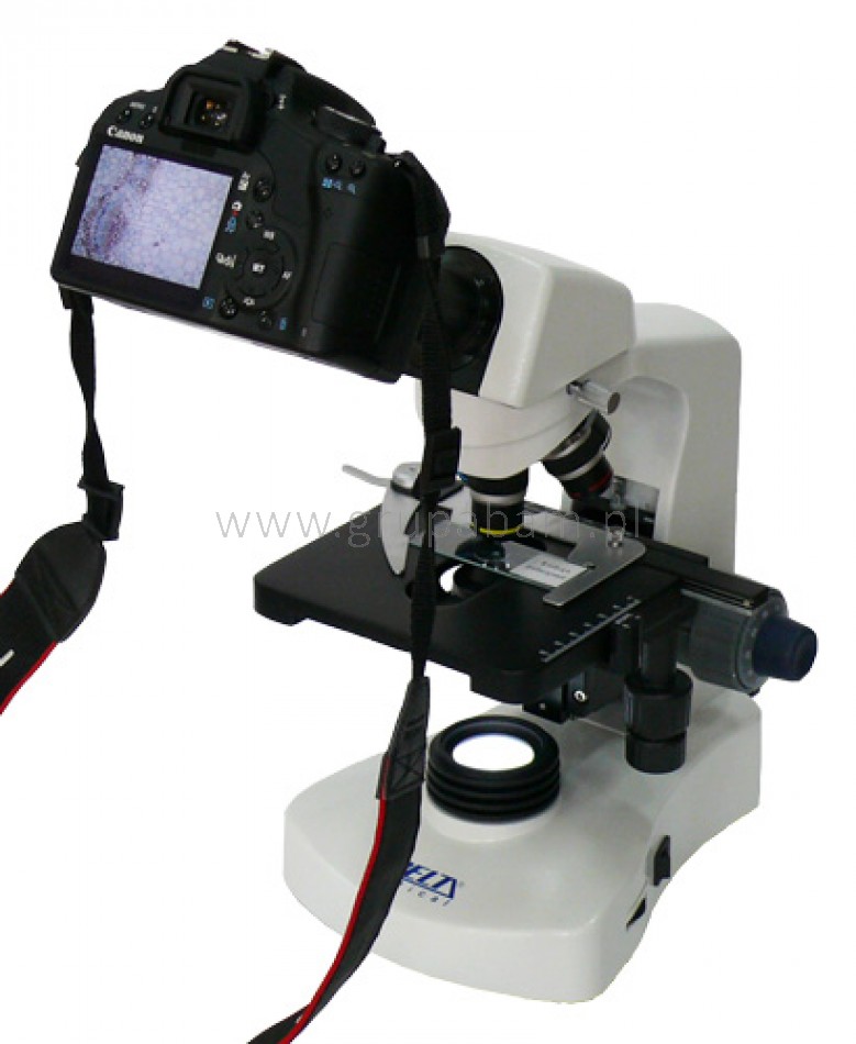 Mikroskopowy adapter fotograficzny do lustrzanek (Canon)