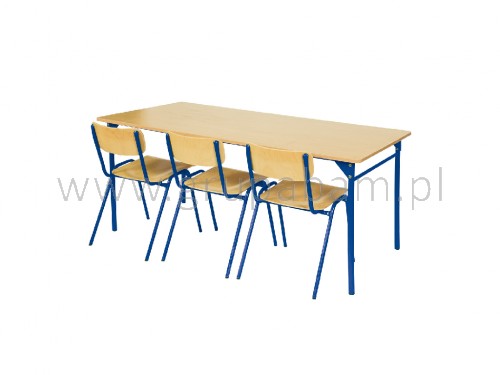 Stół LT3 64 cm - niebieski