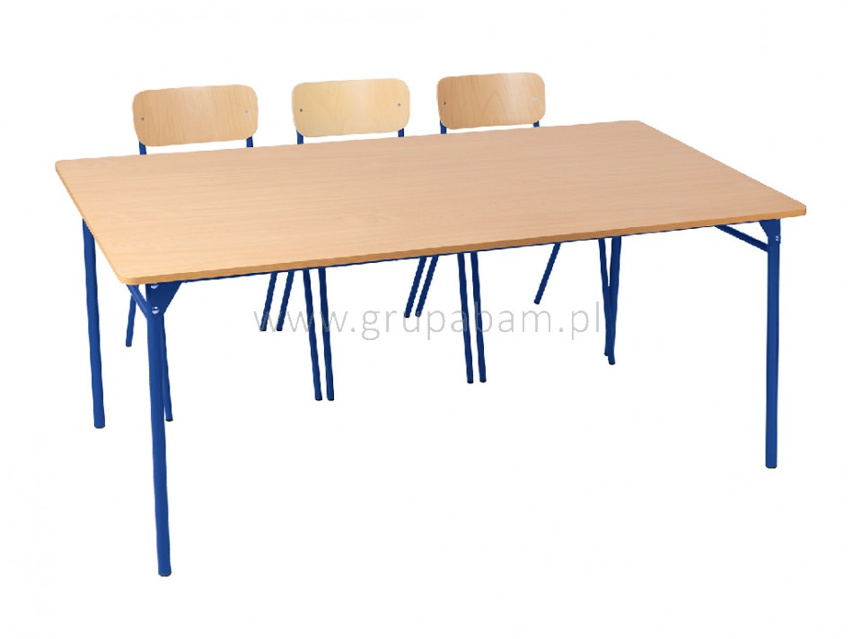 Stół LT3 64 cm - niebieski