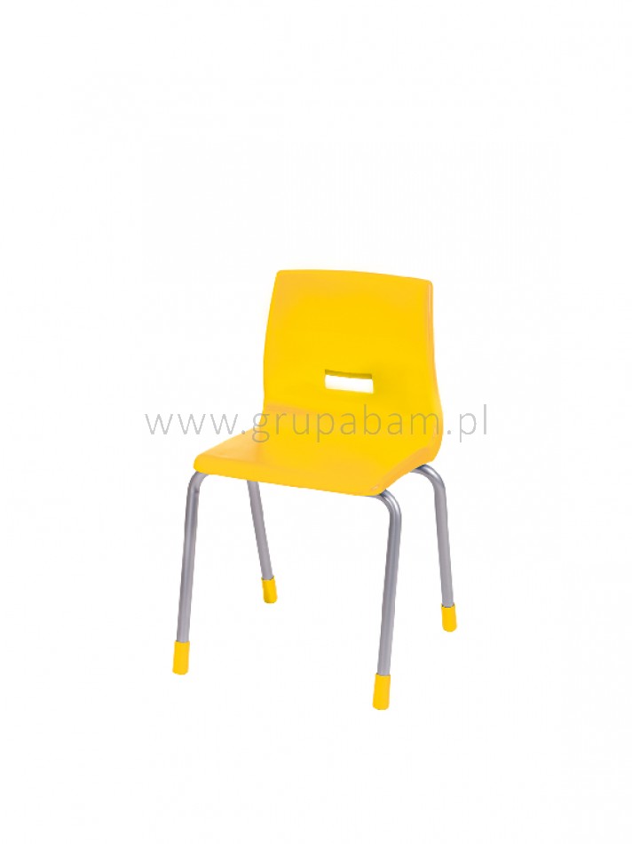 Krzesełko Żuk żółte wys. 31cm rozm 2