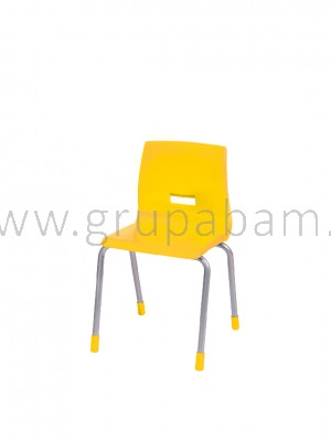 Krzesełko Żuk żółte wys. 35cm rozm 3