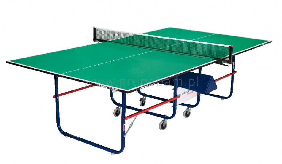 Stół do tenisa stołowego na kółkach Tajfun Hobby