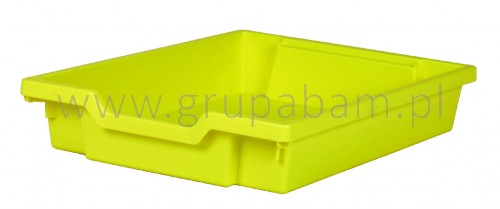 Pojemnik plastikowy mały - żółty