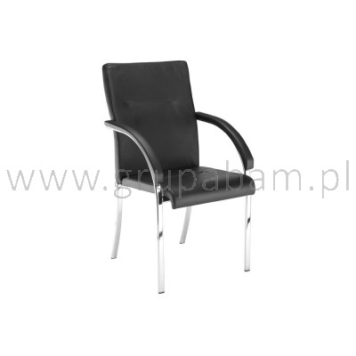 Krzesło NEO LUX 4L arm chrome
