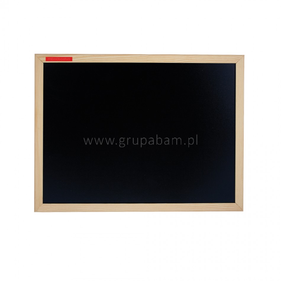 Tablica czarna kredowa w drewnianej ramie - 300x400 mm