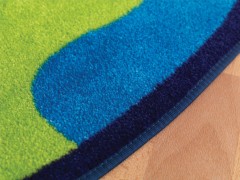 Paleta kolorów - dywanik okrągły