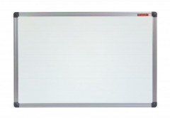 Tablica suchościeralno-magnetyczna w linię, rama aluminiowa CLASSIC 3000x1200
