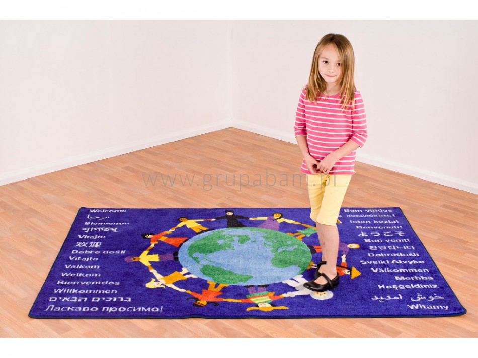 Dzieci świata  - dywanik