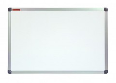 Tablica suchościeralno-magnetyczna w kropki, rama aluminiowa CLASSIC 900x600