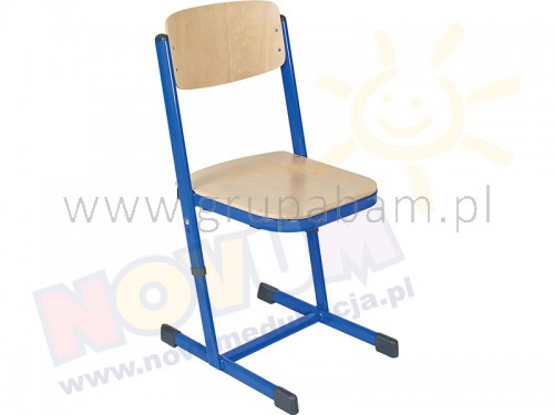 Krzesełko regulowane typu C - niebieskie