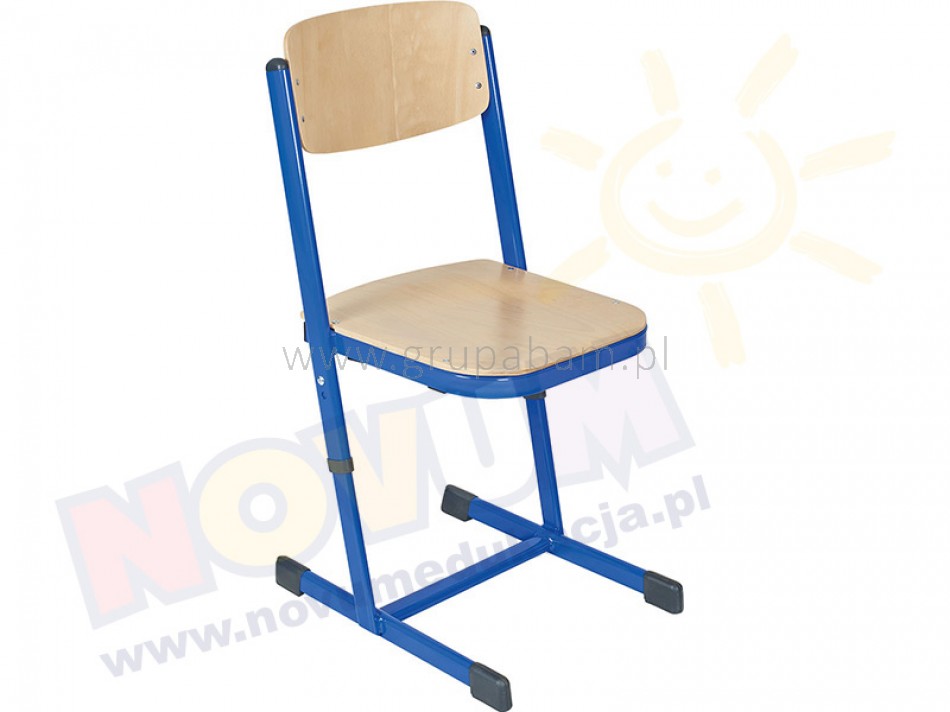Krzesełko regulowane typu C - niebieskie