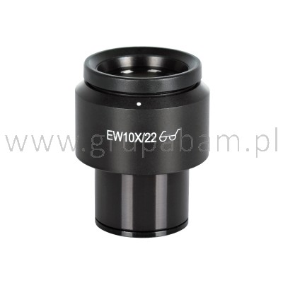 Okular mikrometryczny EW10x/22 z krzyżem i podziałką (DO SZ-630)