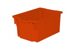 Pojemnik plastikowy duży - pomarańczowy