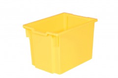 Pojemnik plastikowy MAX - żółty