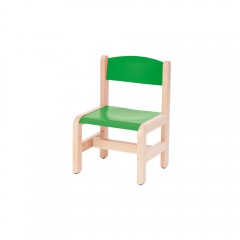 Krzesełko bukowe - zielone   (1)
