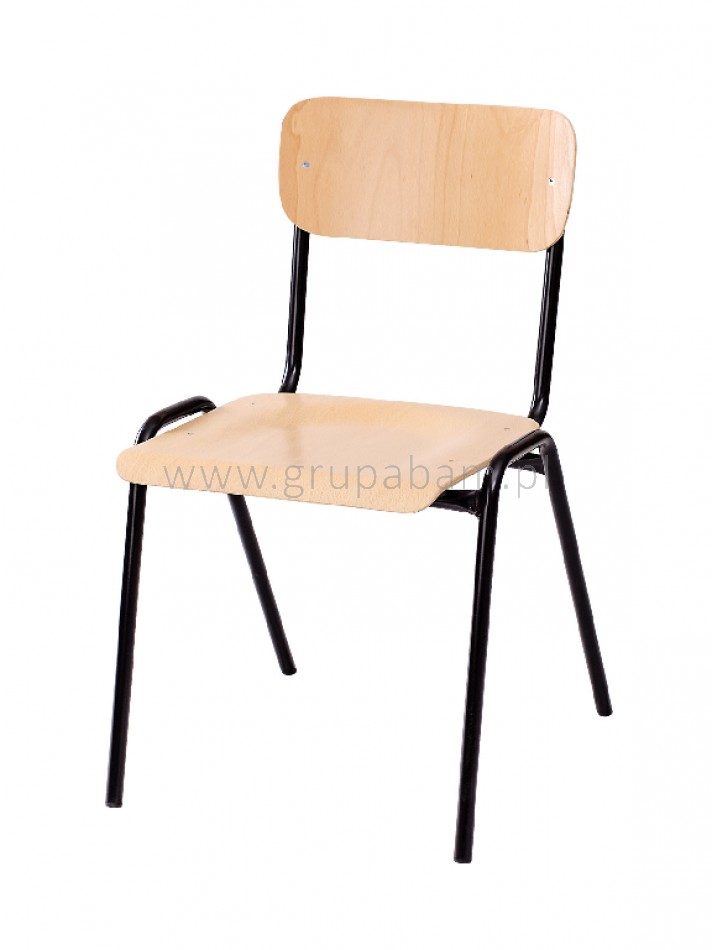 Krzesło rozm. 6 wys. 46 czarny
