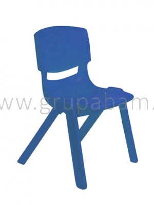 Krzesło wys 30 niebieskie