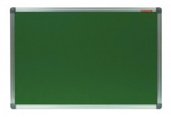 Tablica kredowa, magnetyczna, zielona, rama aluminiowa Classic 600x400