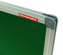 Tablica kredowa, magnetyczna, zielona, rama aluminiowa Classic 900x600