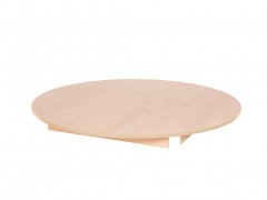Blat klonowego stołu okrągłego śr. 100 cm
